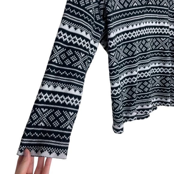 ⭐️2/$20 Lauren Ralph Lauren Active Pull Over Nordic Print Quarter Zip Jacket - Picture 9 of 12